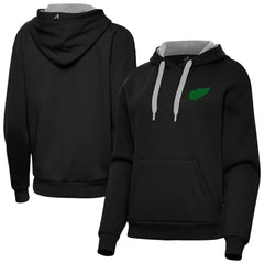 Detroit Red Wings Antigua Women's St. Patrick's Day Victory Pullover Hoodie - Black | US 202635250