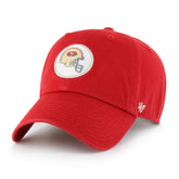 San Francisco 49ers '47 Hard Hat Clean Up Adjustable Hat - Scarlet Hats