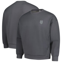 USMNT Levelwear Luxe Signature Lineage Tri-Blend Pullover Sweatshirt Gray