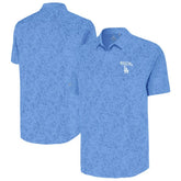 Los Angeles Dodgers Antigua Cactus Spring Training Lush Button-Up Shirt - Powder Blue