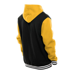 Boston Bruins New Era Full-Snap Fleece Hoodie Jacket - Black/Gold | US 202641094