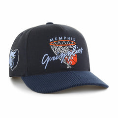 Memphis Grizzlies '47 Nothing But Net Hitch Adjustable Hat Navy - 47 brand