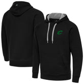 Cleveland Cavaliers Antigua St. Patrick's Day Victory Raglan Pullover Hoodie Black