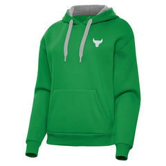 Chicago Bulls Antigua Women's St. Patrick's Day Victory Pullover Hoodie Kelly Green outlet