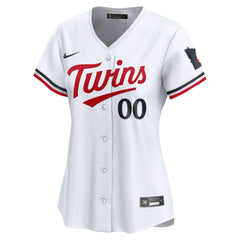 Minnesota Twins Nike Women's Home Limited Custom Jersey - White Jerseys