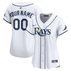 Tampa Bay Rays Nike Women's Home Limited Custom Jersey - White Jerseys