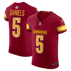 Jayden Daniels Washington Commanders Team Vapor F.U.S.E. Elite Jersey - Burgundy Jerseys