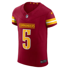 Jayden Daniels Washington Commanders Team Vapor F.U.S.E. Elite Jersey - Burgundy Jerseys