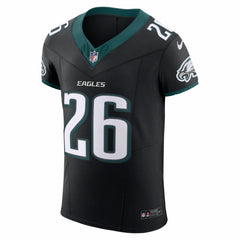 Saquon Barkley Philadelphia Eagles Alternate Vapor F.U.S.E. Elite Jersey - Black Jerseys