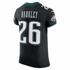 Saquon Barkley Philadelphia Eagles Alternate Vapor F.U.S.E. Elite Jersey - Black Jerseys