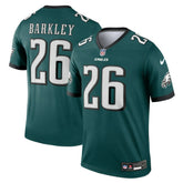 Saquon Barkley Philadelphia Eagles Legend Player Performance Top - Midnight Green Tops