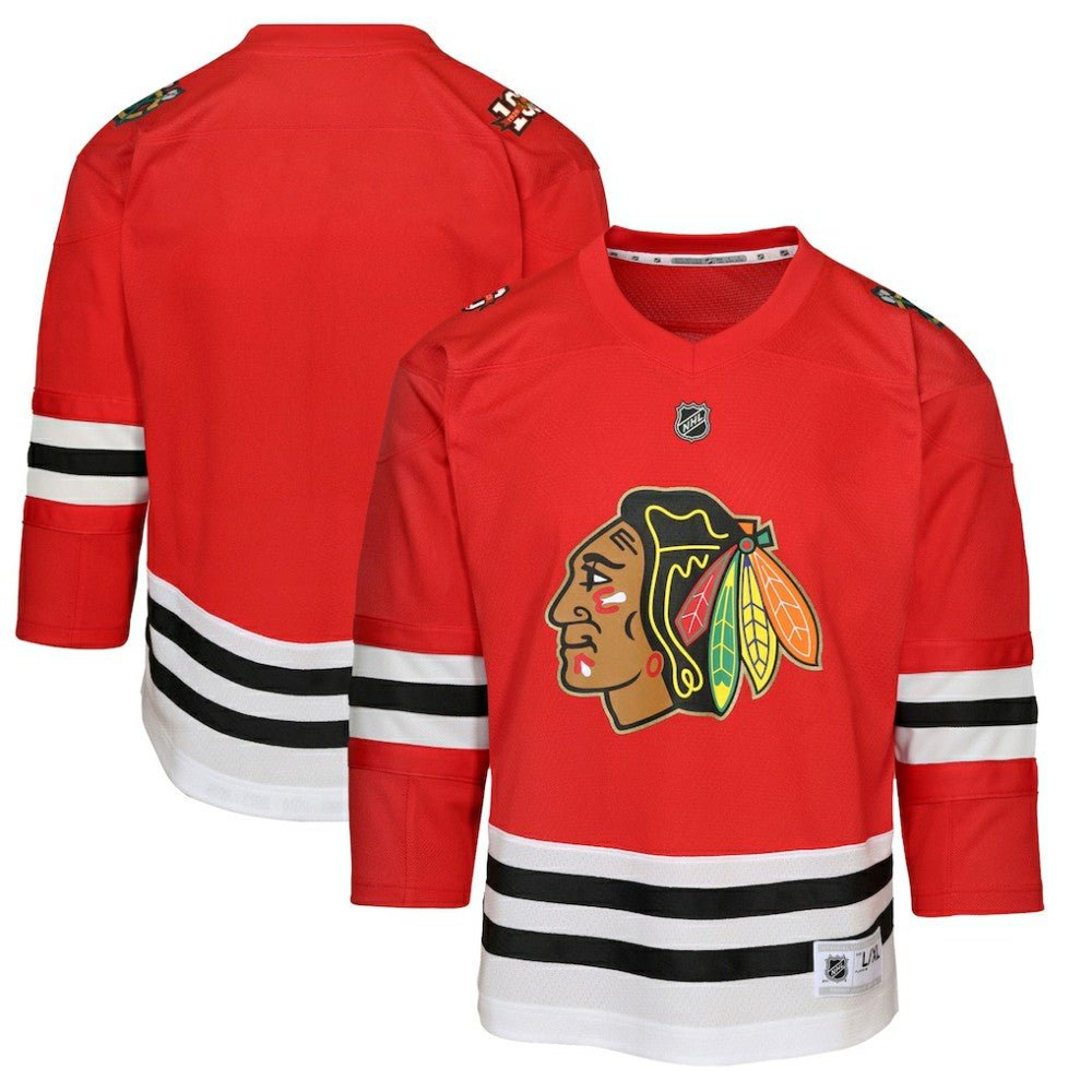 Chicago Blackhawks Youth Centennial Replica Jersey - Red | US 202652697