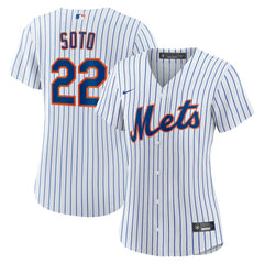 Juan Soto New York Mets Nike Women's Home Replica Player Jersey - White Jerseys