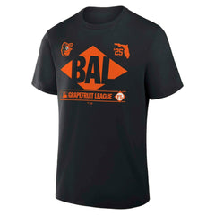 Baltimore Orioles Fanatics 2025 Spring Training Grapefruit League True Icon T-Shirt - Black T-shirts