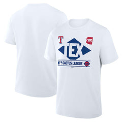 Texas Rangers Fanatics 2025 Spring Training Cactus League True Icon T-Shirt - White T-shirts