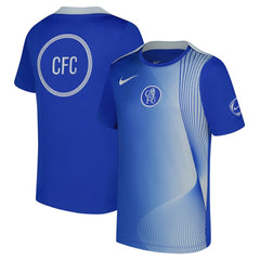 Chelsea Youth 2025/26 Third Academy Pro Pre-Match Dri-Fit Top Blue - Nike online
