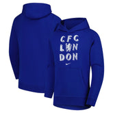 Chelsea Youth Club Hoodie Blue - Nike on sale