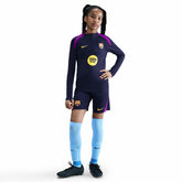 Barcelona Youth 2025/26 Strike Drill Quarter-Zip Dri-FIT Long Sleeve Top Navy - Nike for sale