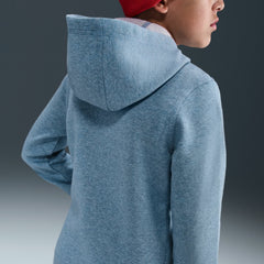 Paris Saint-Germain Youth Club Full-Zip Hoodie Heather Blue - Nike for sale