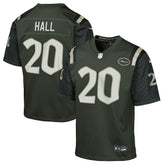 Breece Hall New York Jets Youth 2025 Rivalries Collection Game Jersey - Gotham Green Jerseys
