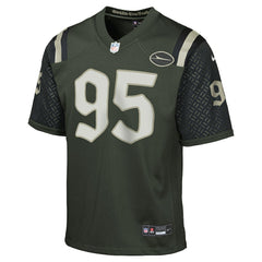 Quinnen Williams New York Jets Youth 2025 Rivalries Collection Game Jersey - Gotham Green Jerseys