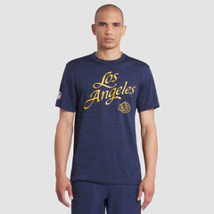 Los Angeles Rams 2025 Rivalries Collection Sideline Velocity Dri-FIT T-Shirt - Midnight Blue T-shirts
