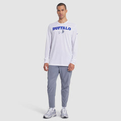Buffalo Bills 2025 Rivalries Collection Sideline Legend Dri-FIT Long Sleeve T-Shirt - White T-shirts