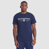 Seattle Seahawks 2025 Rivalries Collection Slub Dri-FIT T-Shirt - College Navy T-shirts