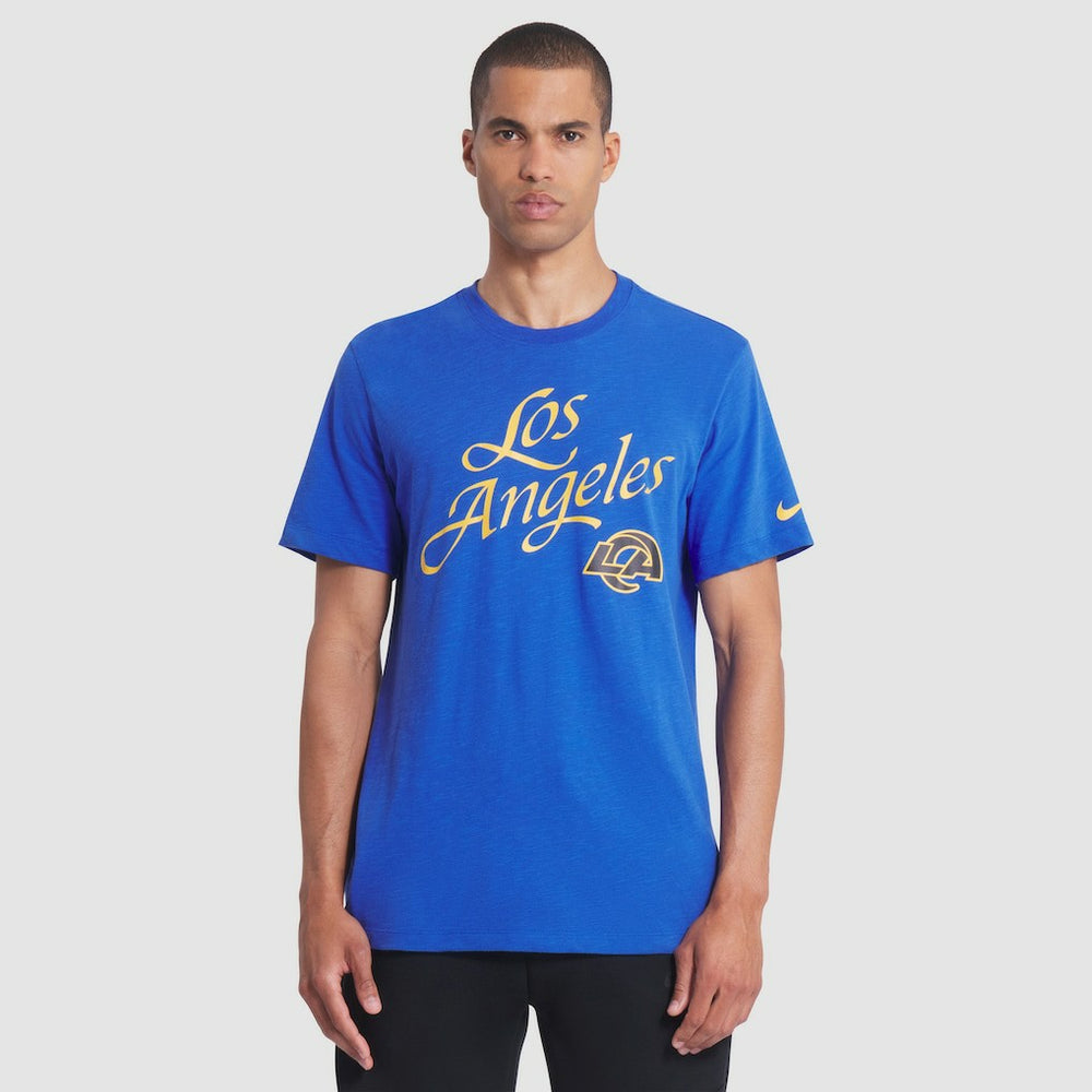 Los Angeles Rams 2025 Rivalries Collection Slub Dri-FIT T-Shirt - Royal T-shirts