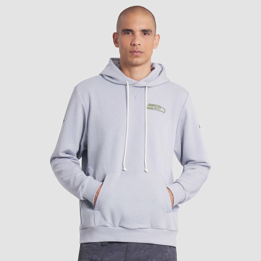 Seattle Seahawks 2025 Rivalries Collection Standard Issue Sideline Dri-FIT Hoodie - Wolf Gray Hoodies