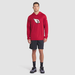 Arizona Cardinals 2025 Rivalries Collection Sideline Dri-FIT Long Sleeve Hoodie T-Shirt - Red Hoodies