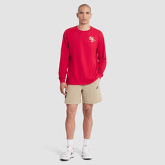 San Francisco 49ers 2025 Rivalries Collection Essential Long Sleeve T-Shirt - Scarlet T-shirts
