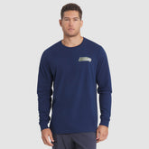 Seattle Seahawks 2025 Rivalries Collection Essential Long Sleeve T-Shirt - College Navy T-shirts
