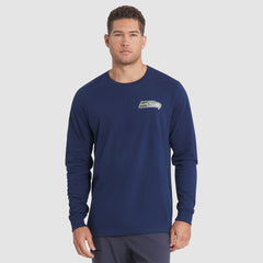 Seattle Seahawks 2025 Rivalries Collection Essential Long Sleeve T-Shirt - College Navy T-shirts