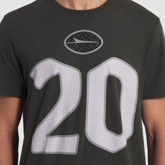 Breece Hall New York Jets 2025 Rivalries Collection Player Name & Number T-Shirt - Gotham Green T-shirts