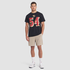 Fred Warner San Francisco 49ers 2025 Rivalries Collection Player Name & Number T-Shirt - Black T-shirts