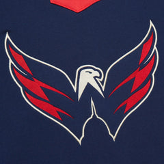 Washington Capitals Heritage Lace-Up Pullover Sweatshirt - Navy | US 202660273