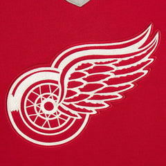 Detroit Red Wings Heritage Lace-Up Pullover Sweatshirt - Red | US 202660277