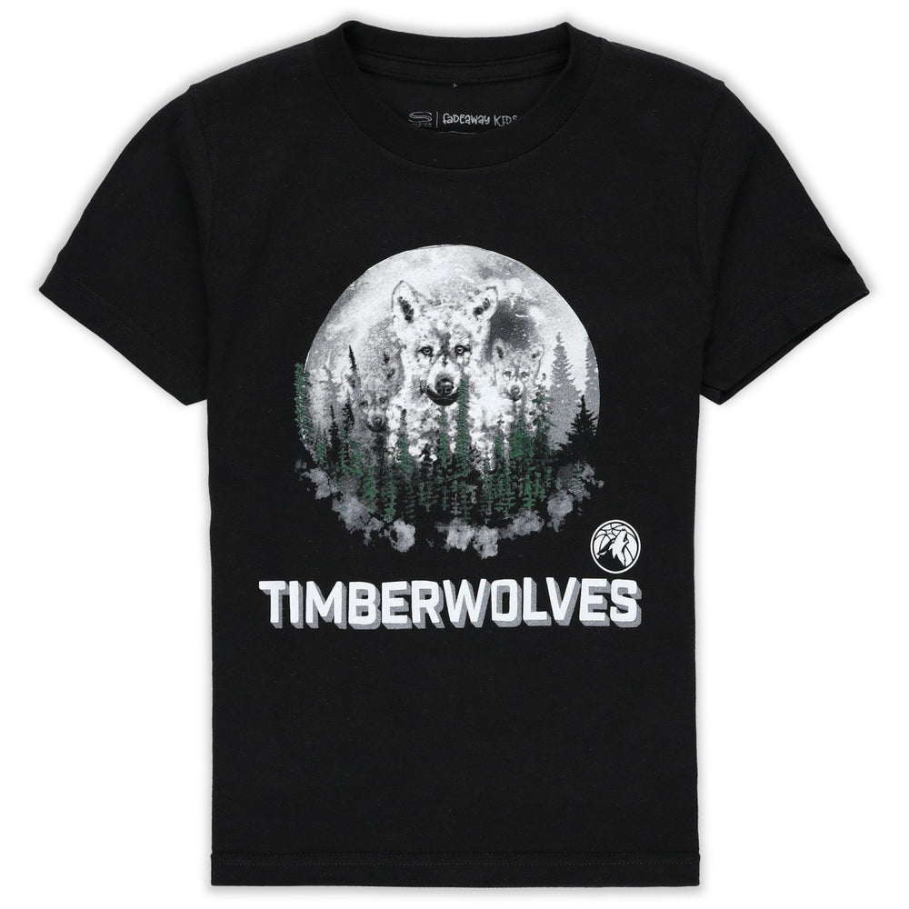 Minnesota Timberwolves Stadium Essentials Youth Mascot T-Shirt Black outlet