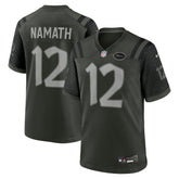 Joe Namath New York Jets 2025 Rivalries Collection Retired Player Game Jersey - Gotham Green Jerseys