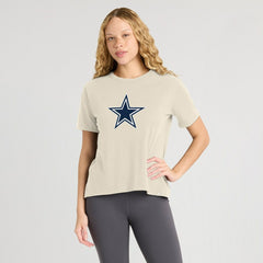 Dallas Cowboys Women's Dove Legacy T-Shirt - Cream T-shirts