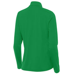 Pittsburgh Steelers Antigua Women's St. Patrick's Day Intent Quarter-Zip Performance Top - Kelly Green Tops
