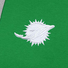 Miami Dolphins Antigua St. Patrick's Day Victory Pullover Hoodie - Kelly Green Hoodies