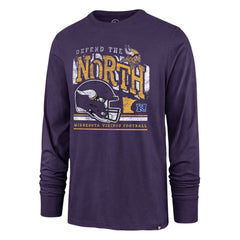 Minnesota Vikings '47 Regional Super Rival Long Sleeve T-Shirt - Purple T-shirts