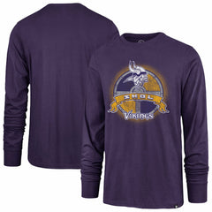 Minnesota Vikings '47 Regional Super Rival Long Sleeve T-Shirt - Purple T-shirts