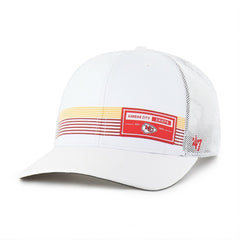 Kansas City Chiefs '47 Rangefinder Trucker Adjustable Hat - White Hats