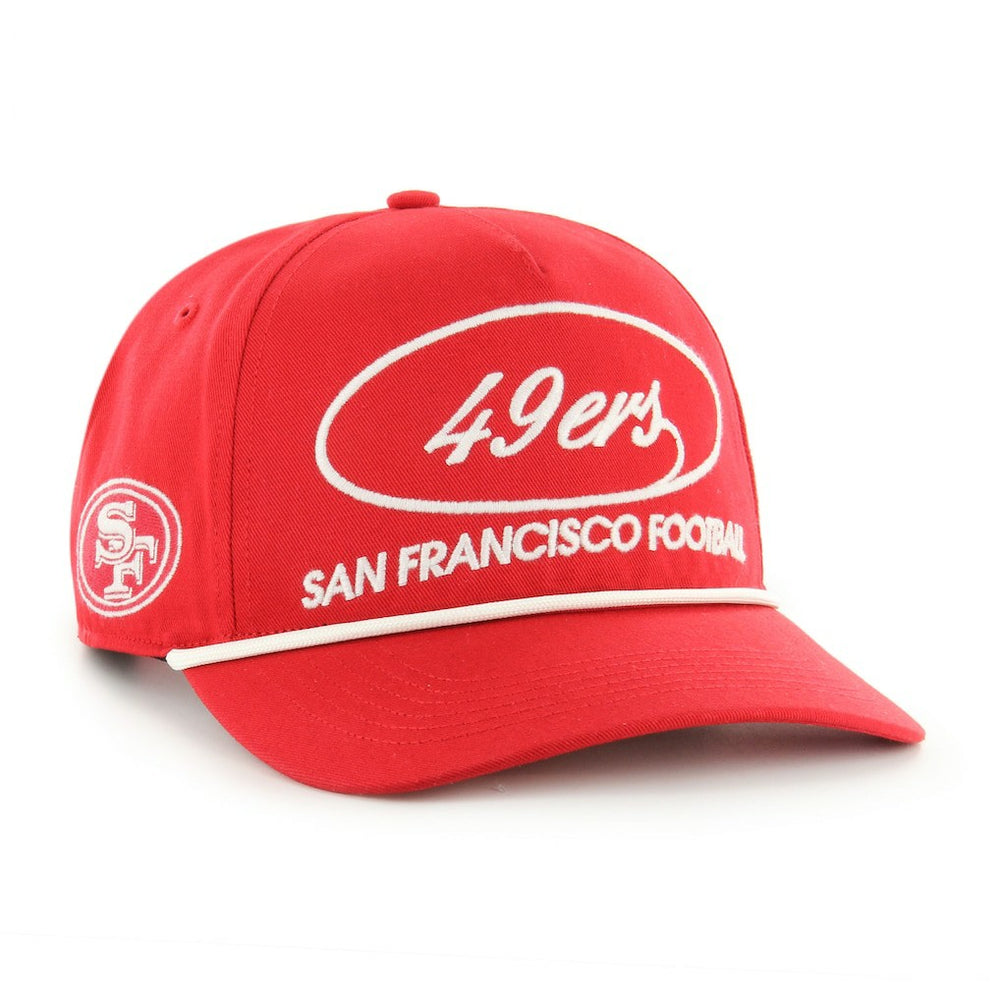 San Francisco 49ers '47 Foundational Hitch Adjustable Hat - Scarlet Hats