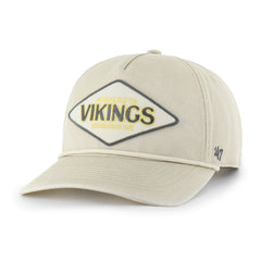 Minnesota Vikings '47 Cairn Hitch Adjustable Hat - Khaki Hats