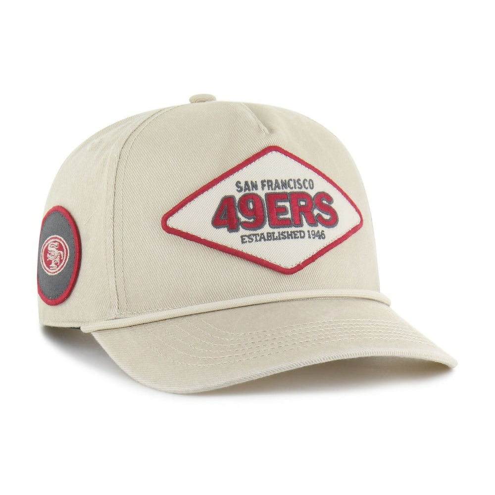 San Francisco 49ers '47 Cairn Hitch Adjustable Hat - Khaki Hats