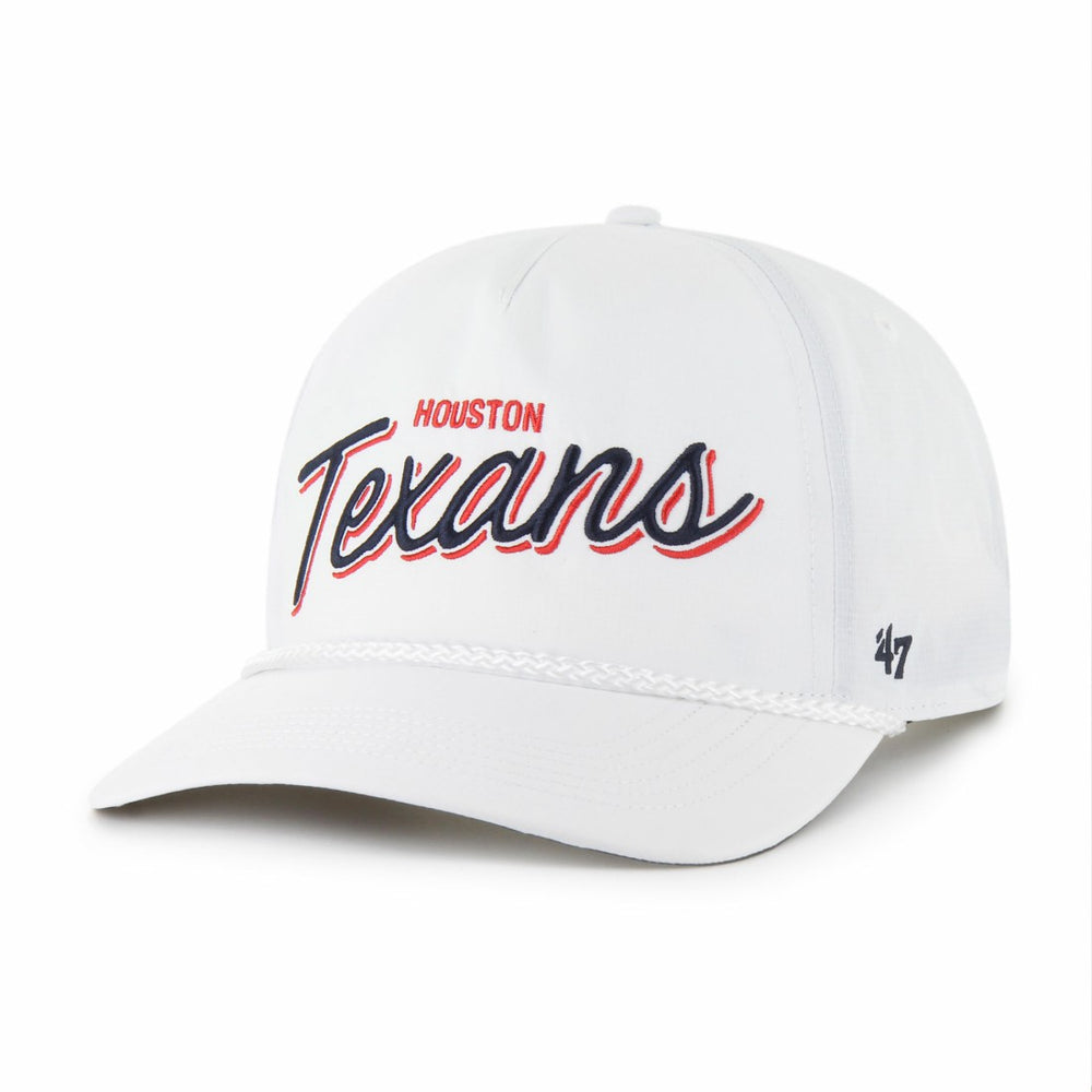 Houston Texans '47 Brrr Fairway Hitch Adjustable Hat - White Hats